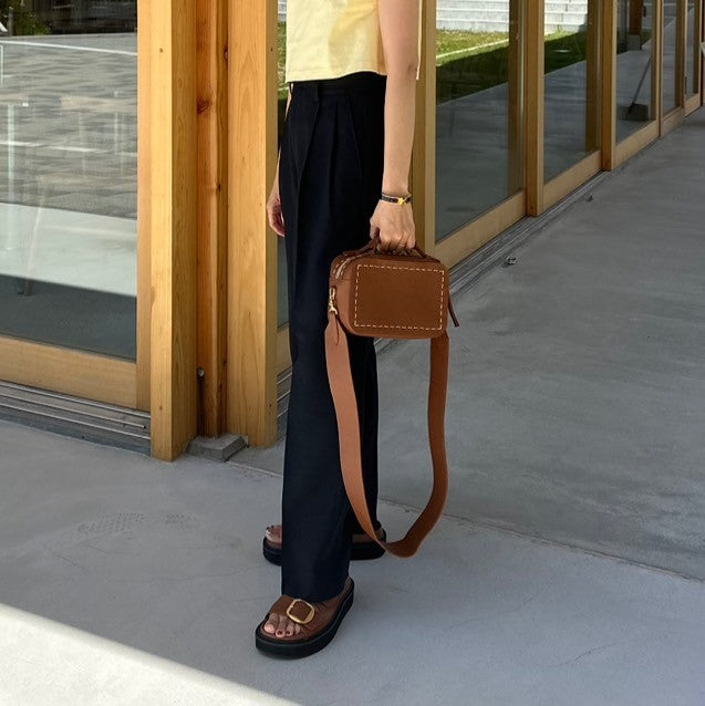 【NEW】BONPOINT brown×white