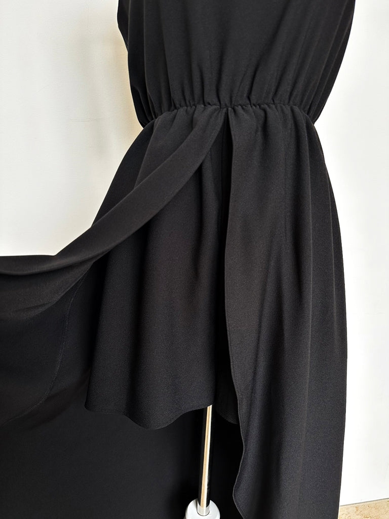 LYANA ドッキングワンピースBLACK