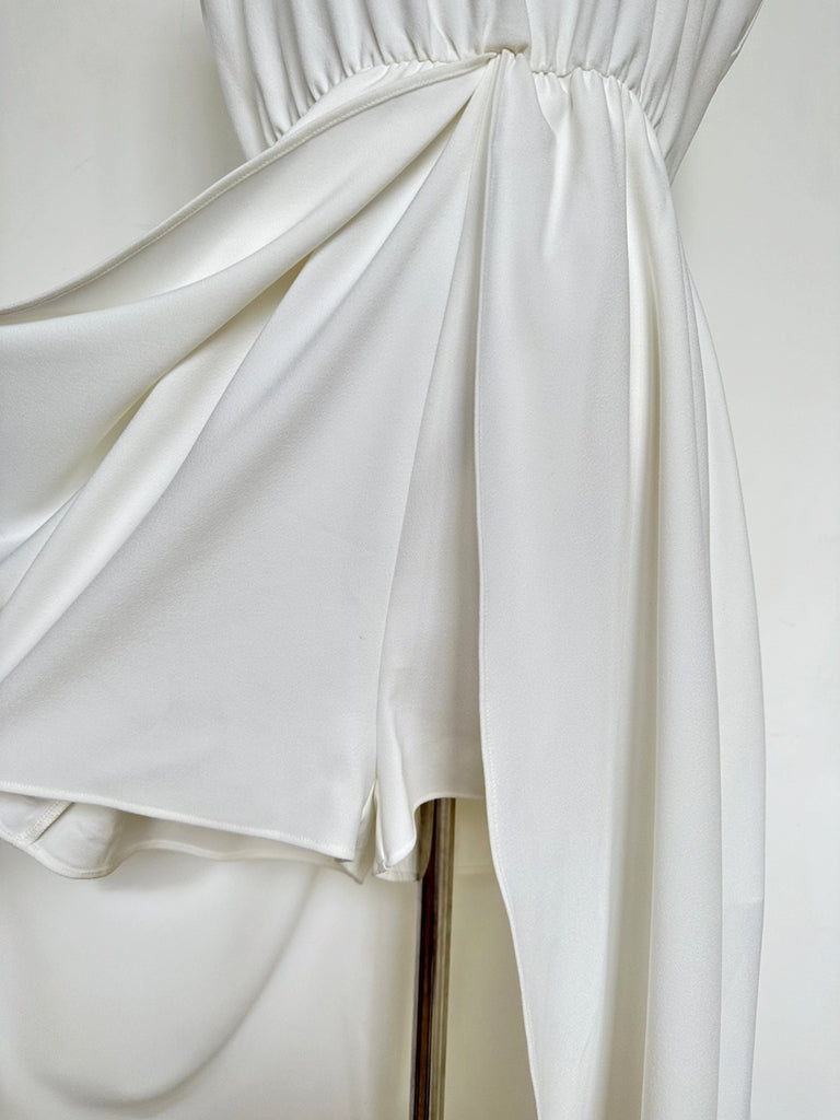 LYANA ドッキングワンピースWHITE