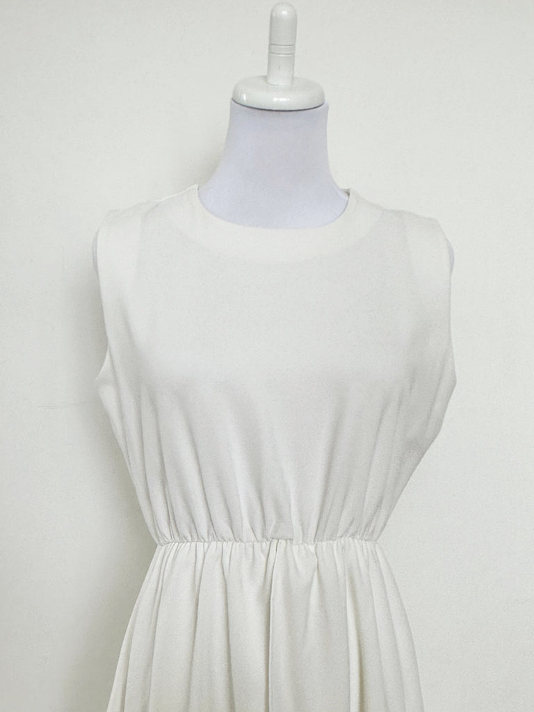 LYANA ドッキングワンピースWHITE