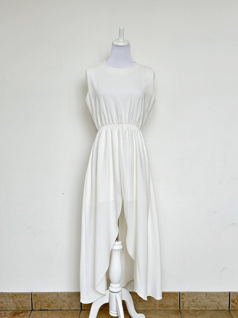 LYANA ドッキングワンピースWHITE