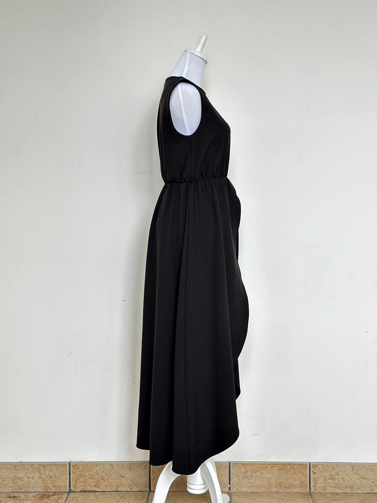LYANA ドッキングワンピースBLACK