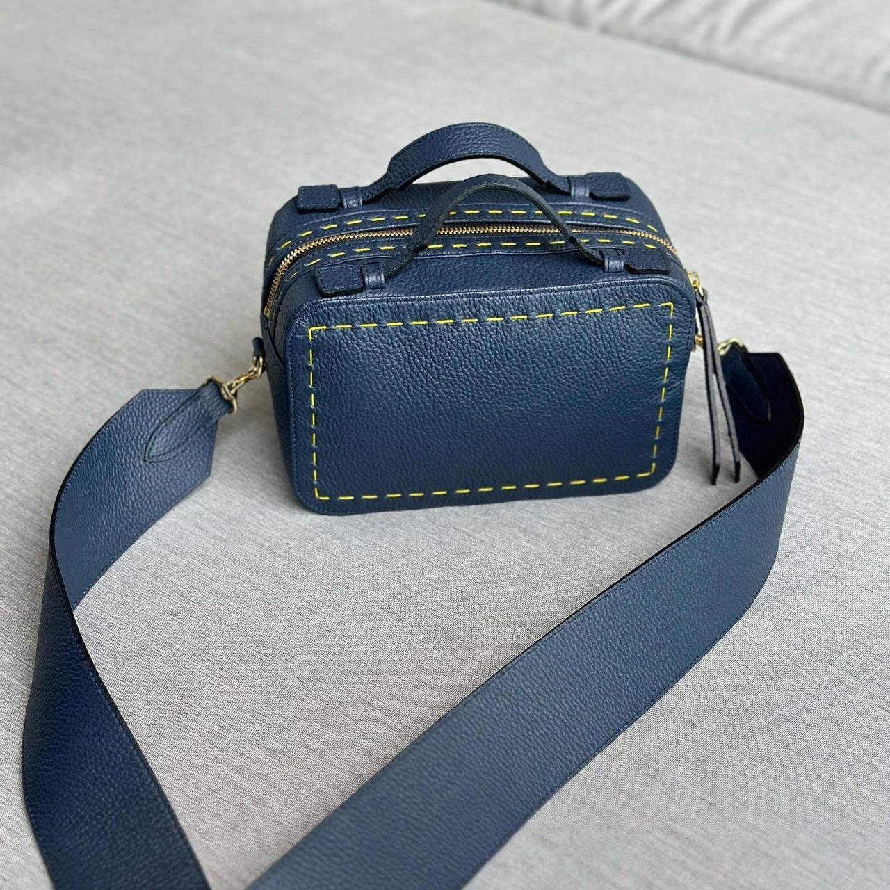 BONPOINT navy×yellow