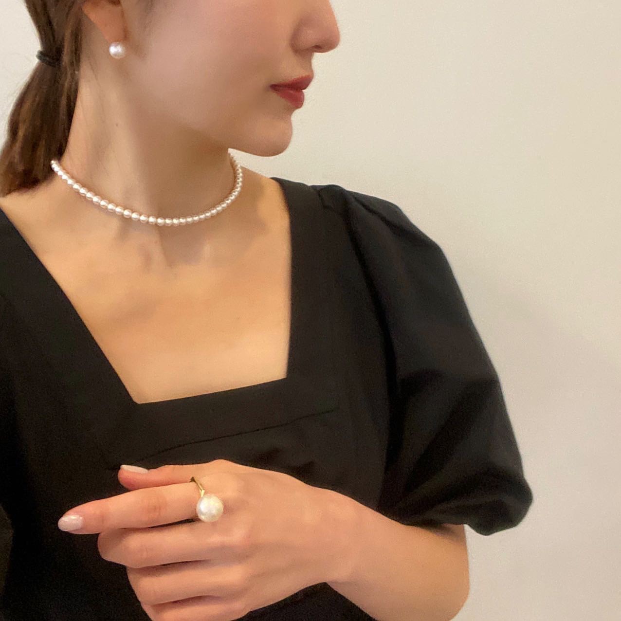 QUOTIDIAN パールピアス