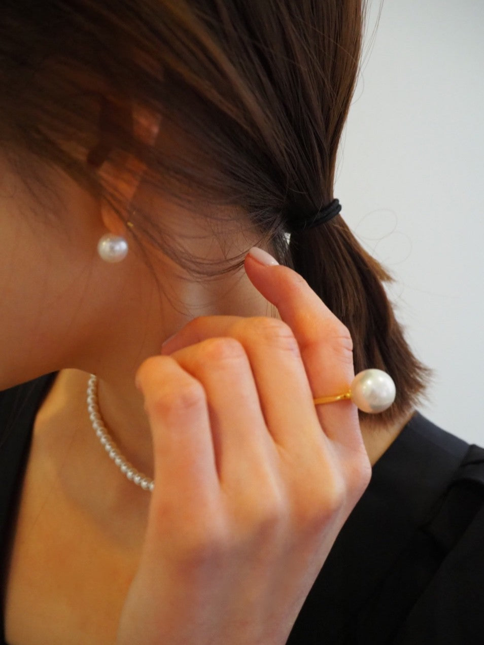 QUOTIDIAN パールピアス