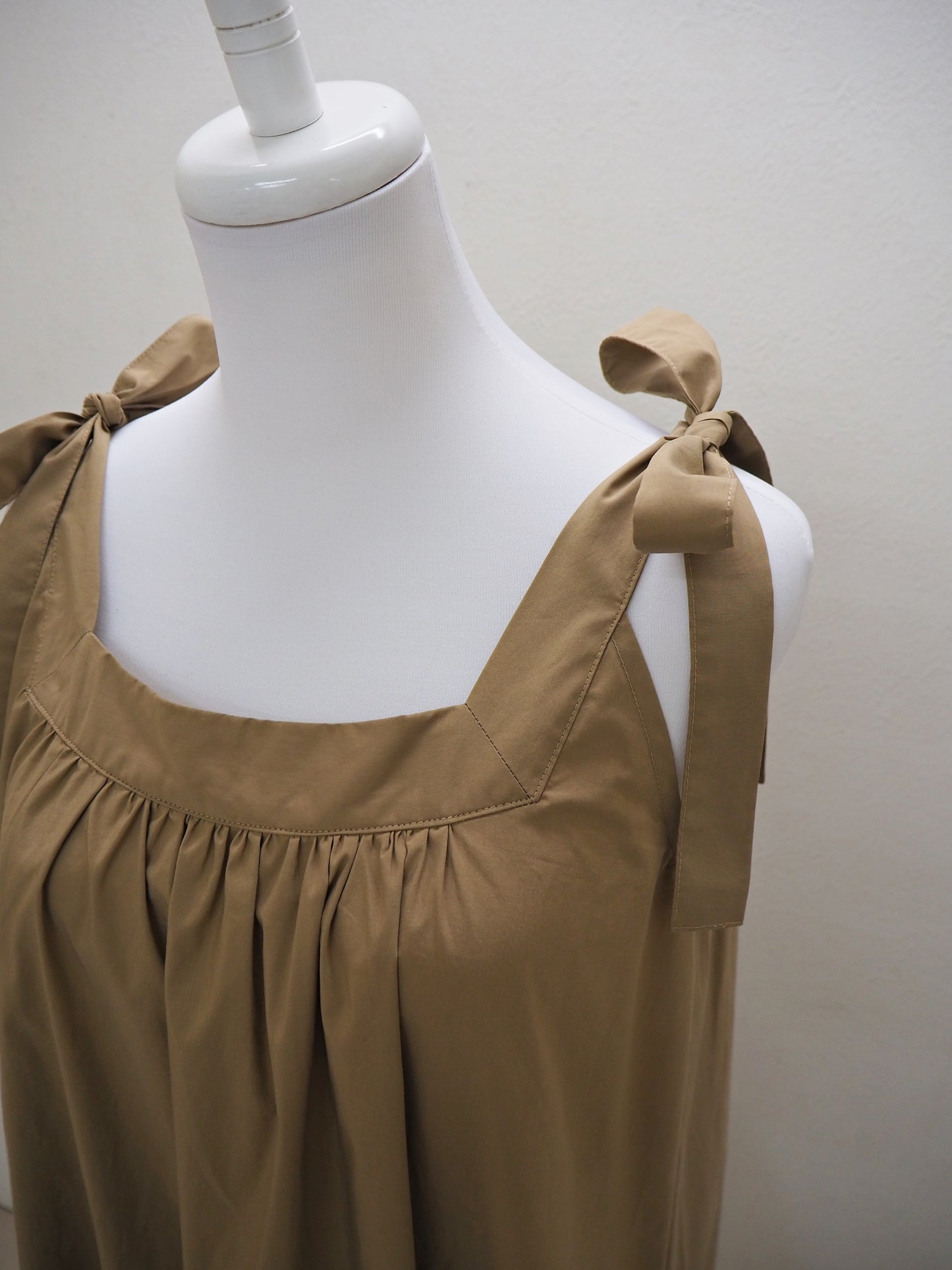 PAPILLON リボンワンピース BEIGE