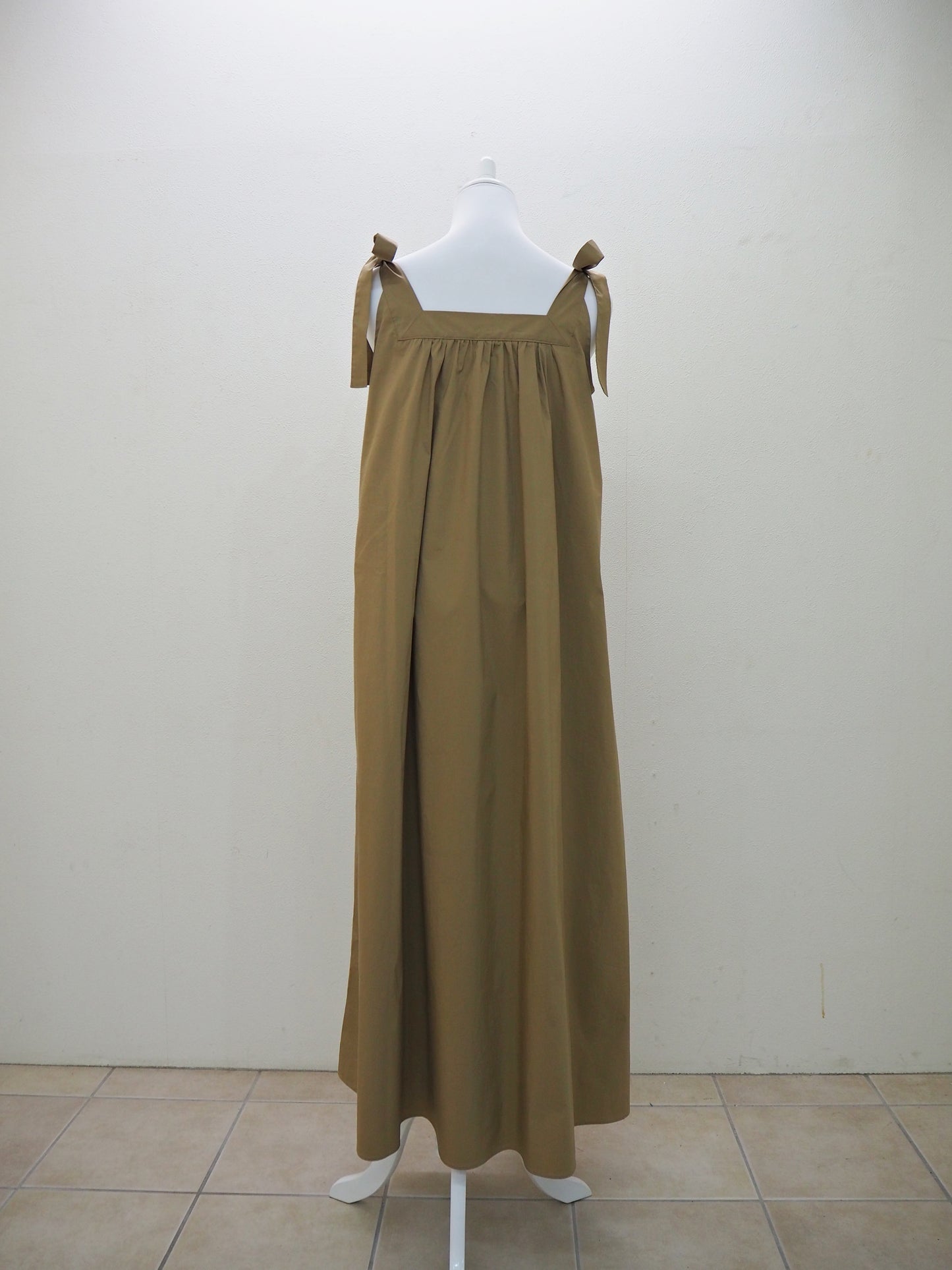 PAPILLON リボンワンピース BEIGE