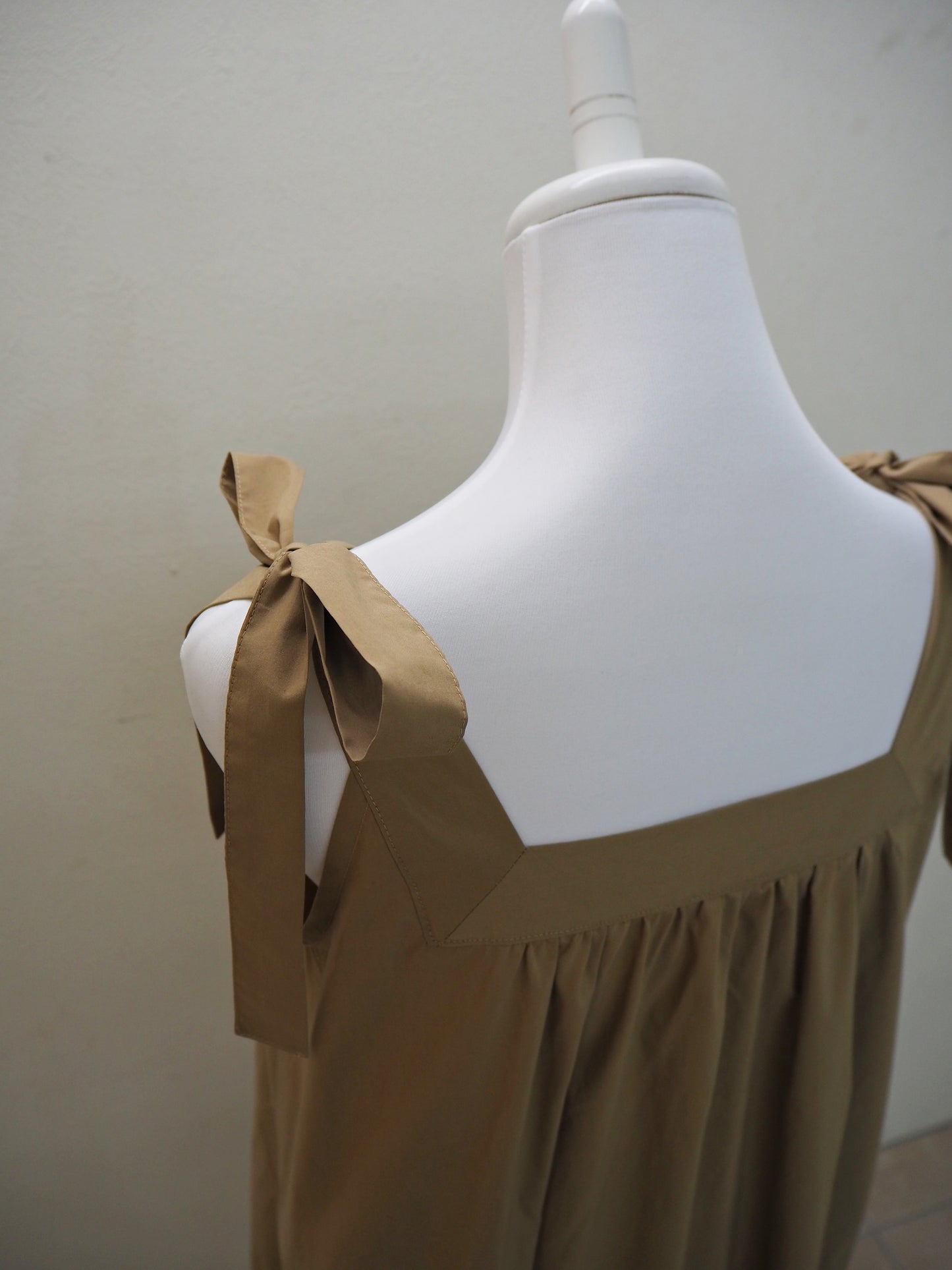 PAPILLON リボンワンピース BEIGE