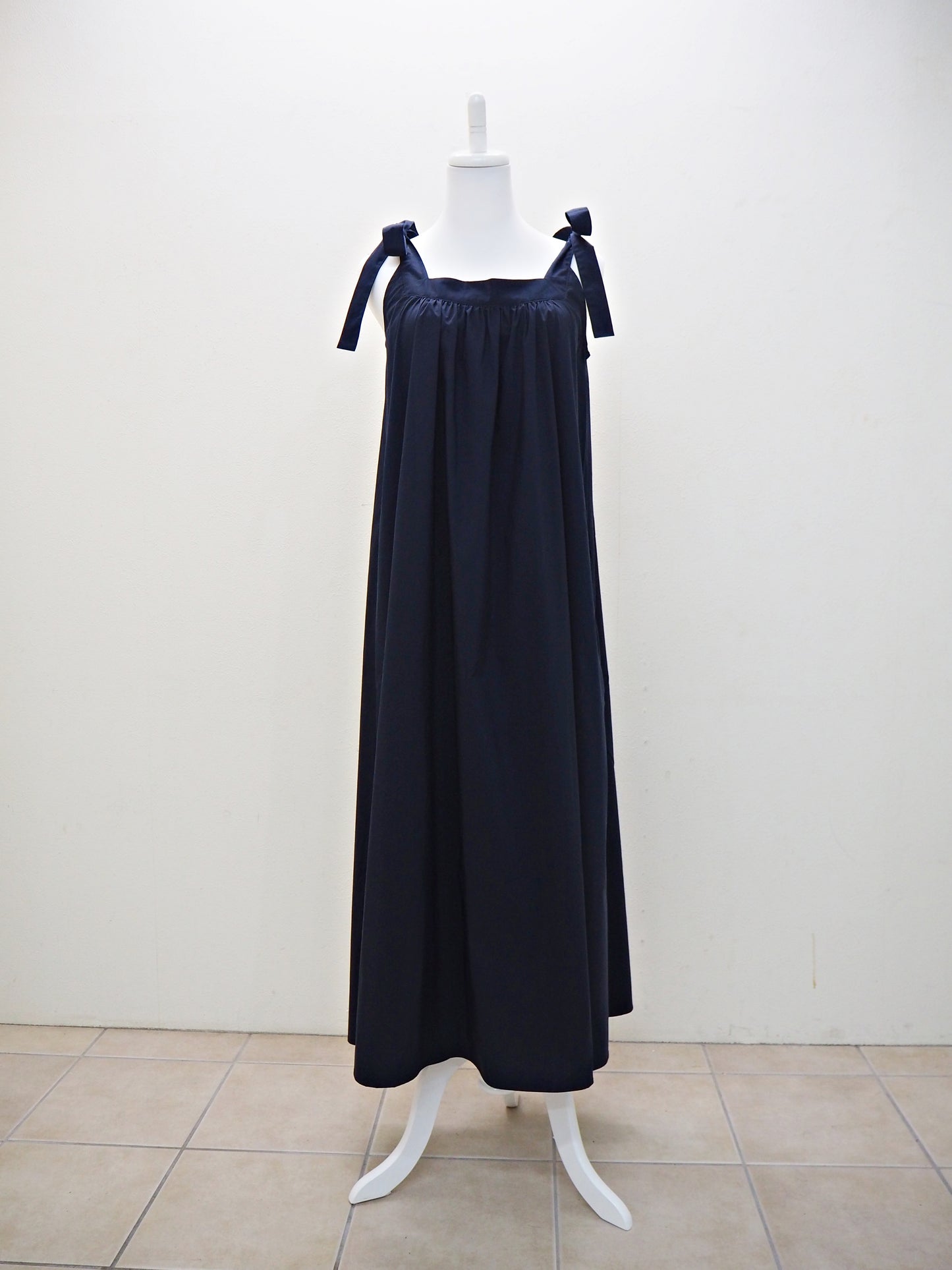 PAPILLON リボンワンピース NAVY