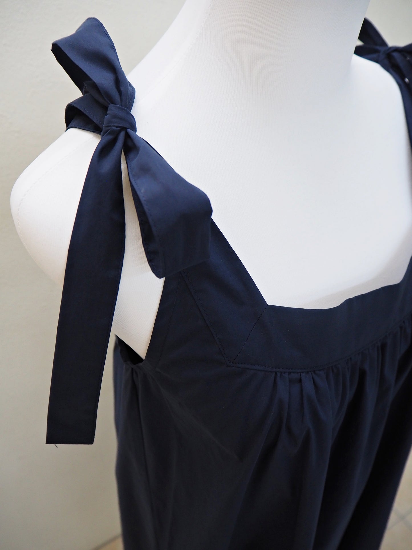 PAPILLON リボンワンピース NAVY