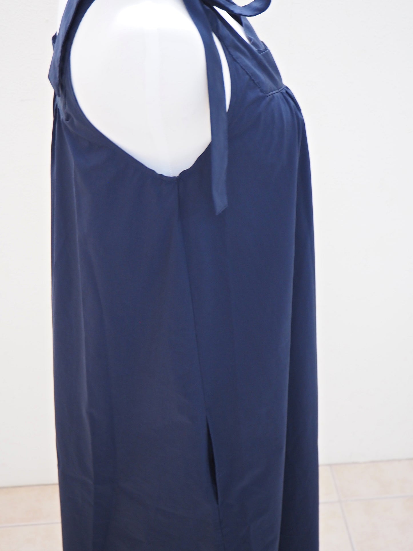 PAPILLON リボンワンピース NAVY