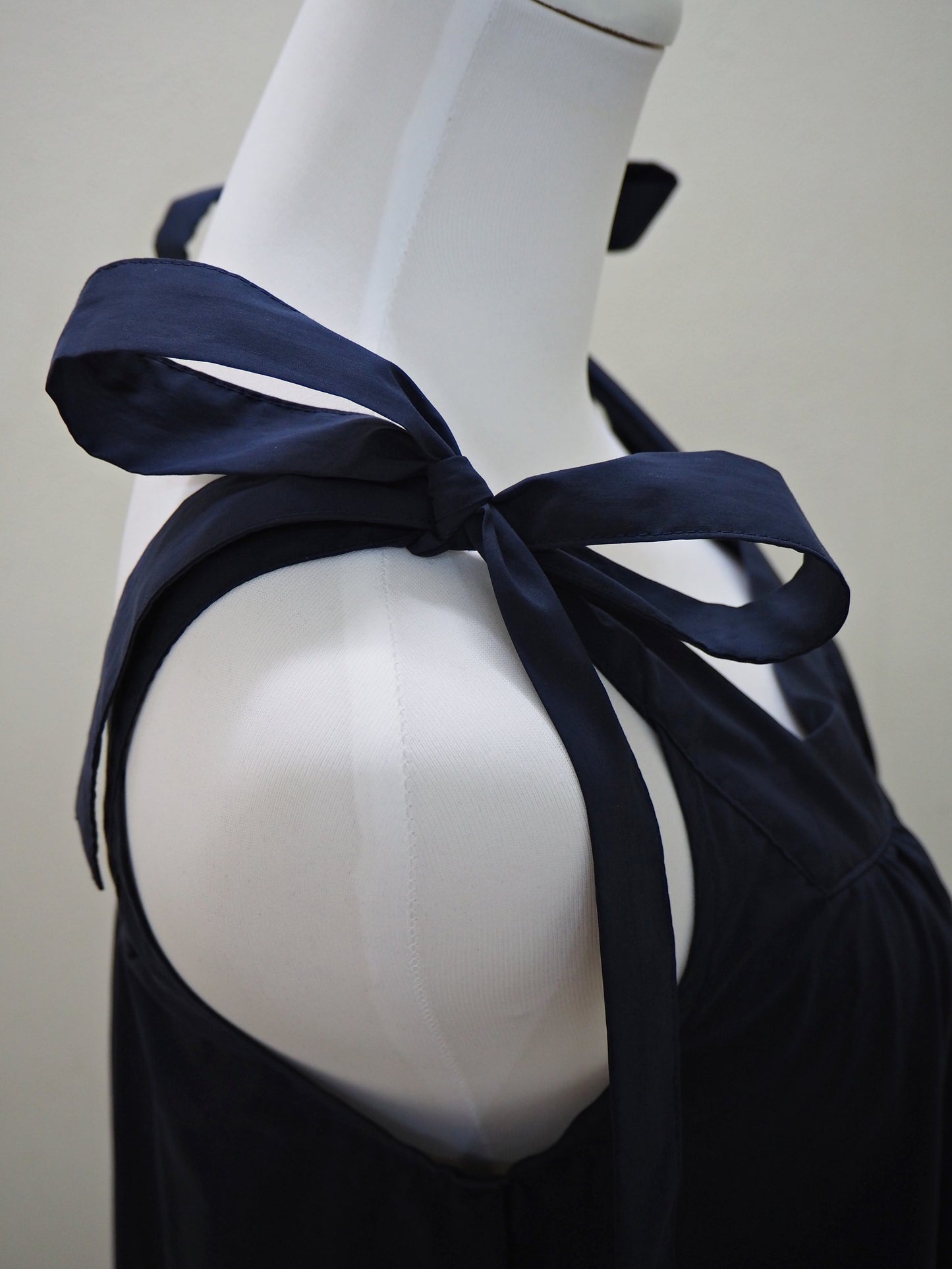 PAPILLON リボンワンピース NAVY