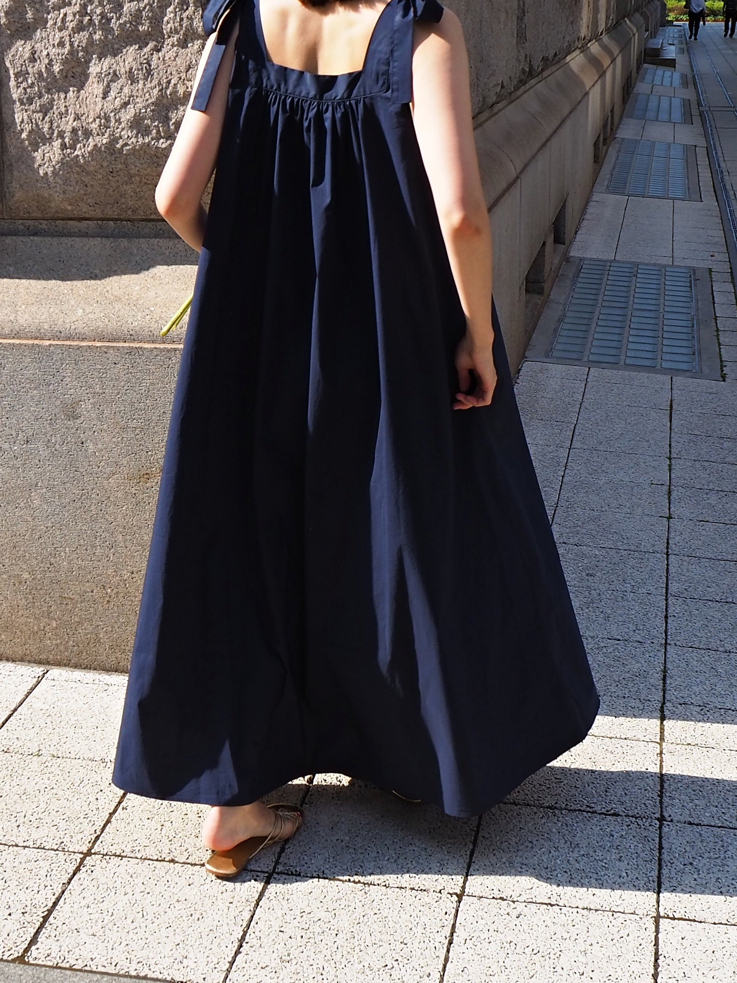 PAPILLON リボンワンピース NAVY