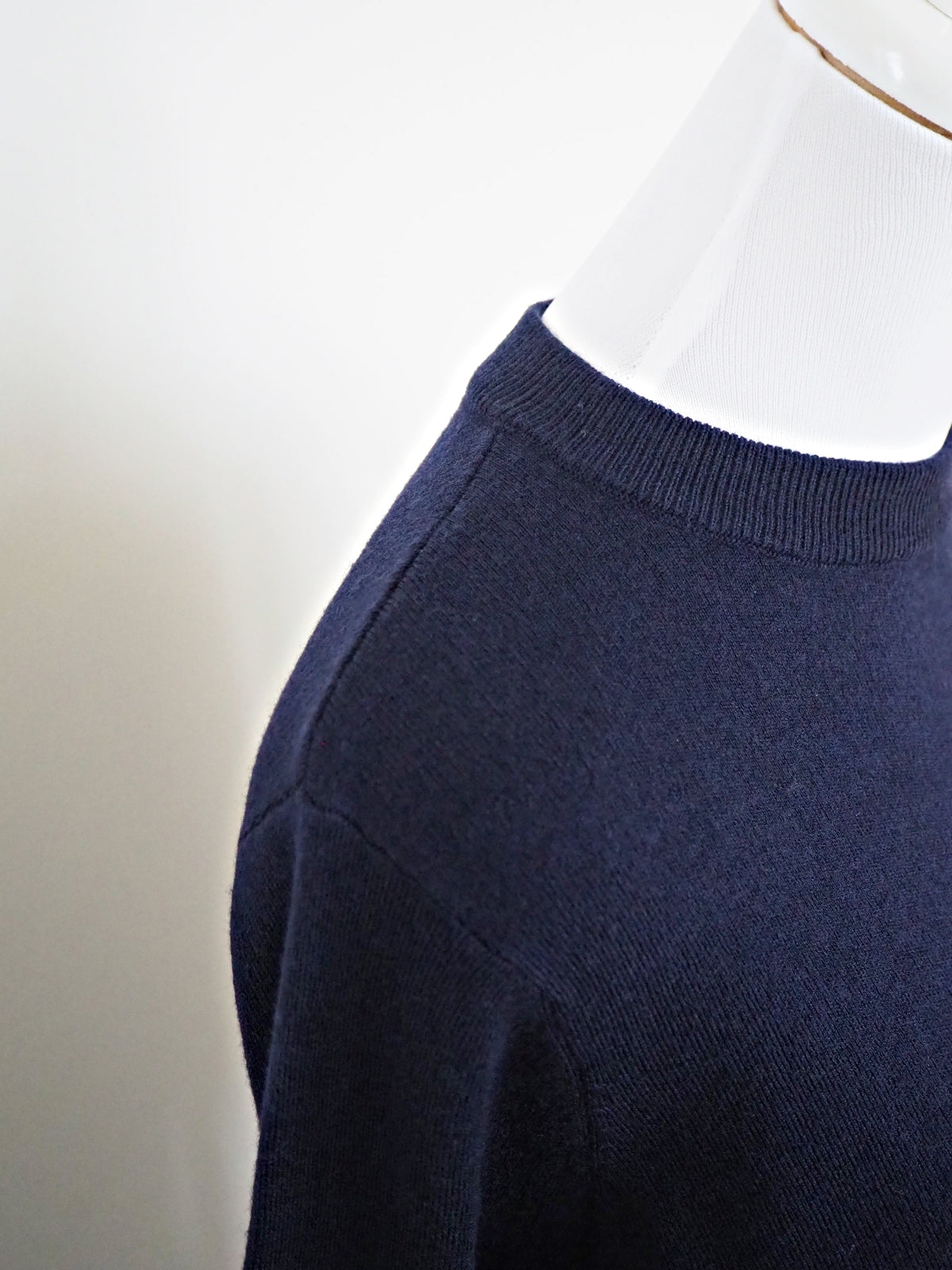 VOLER チュール付きニット NAVY