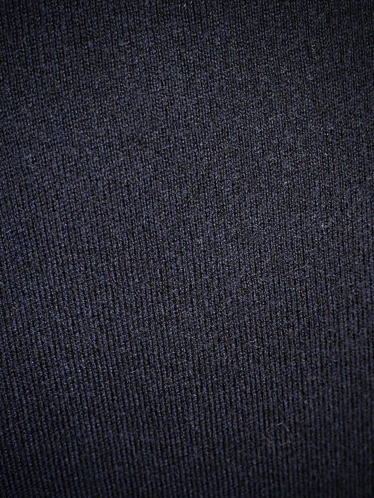 VOLER チュール付きニット NAVY