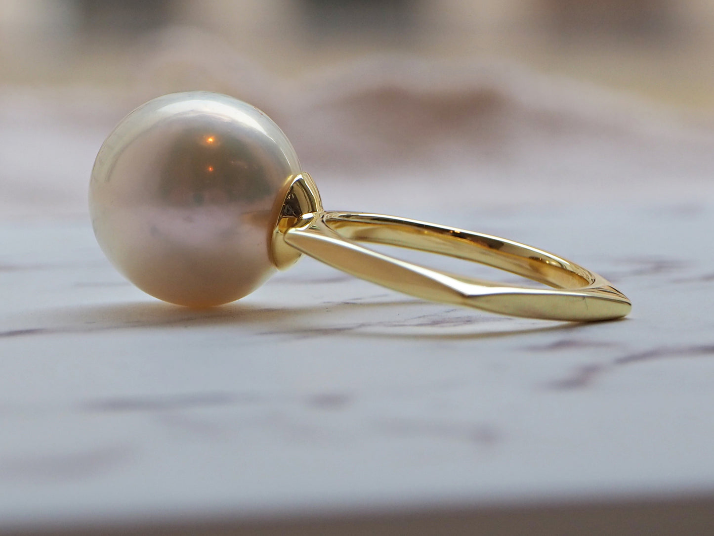 BONBON ペンタゴンパールリング12mm