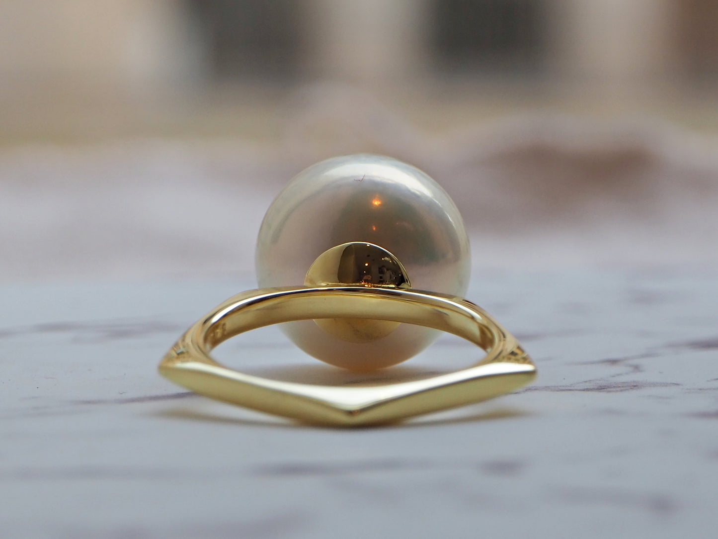 BONBON ペンタゴンパールリング12mm