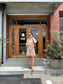 ANNA　半袖トレンチロンパースBEIGE
