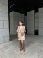 ANNA　半袖トレンチロンパースBEIGE