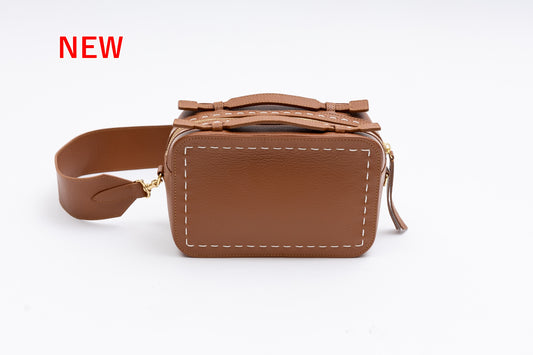 【NEW】BONPOINT brown×white