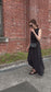 LYANA　ドッキングワンピースBLACK