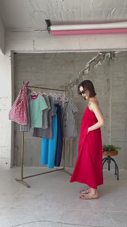 MIA キャミAラインワンピース NAVY – SALLURE