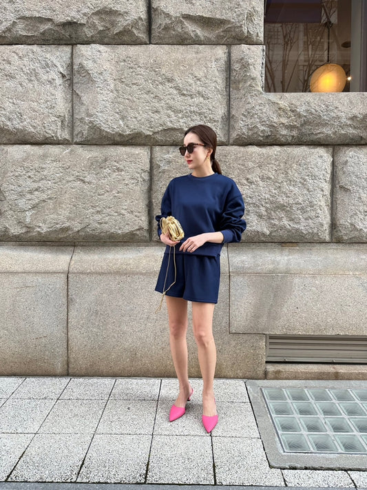 LIEN　ボンディングセットアップNAVY（LADIES）