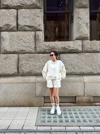 LIEN　ボンディングセットアップWHITE（LADIES）