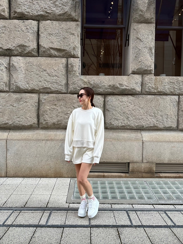 LIEN　ボンディングセットアップWHITE（LADIES）