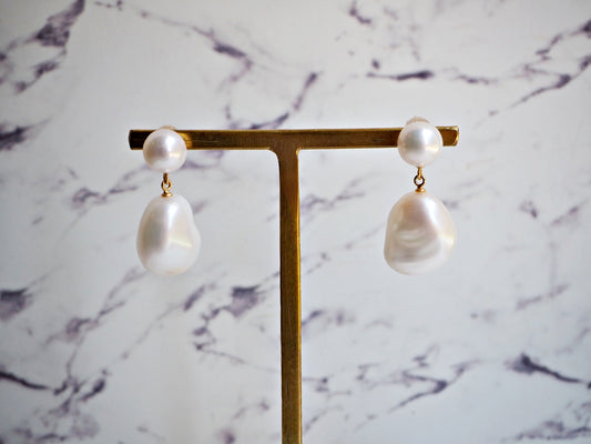 【NEW】JUMELLE パールツインピアス